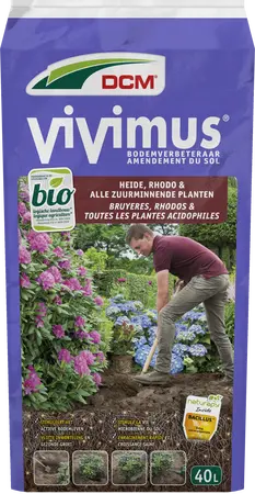 DCM Vivimus® Heide, Rhodo & alle Zuurminnende Planten | Bodemverbeteraar