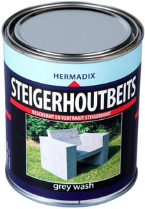 Hermadix Steigerhoutbeits grey wash 750 ml