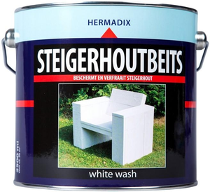 Hermadix Steigerhoutbeits white wash 2500 ml