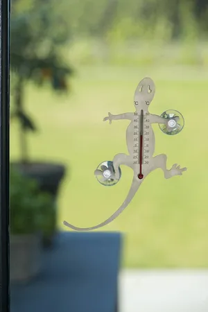 Muurthermometer Metaal Salamander - afbeelding 2