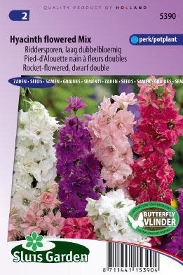 Delphinium ajacis - Hyacinth bloemige Mix zaad bloemzaden