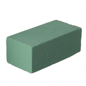 Steekschuim blok groen voor nat gebruik H7,5x20x10cm 20 stuks - afbeelding 2